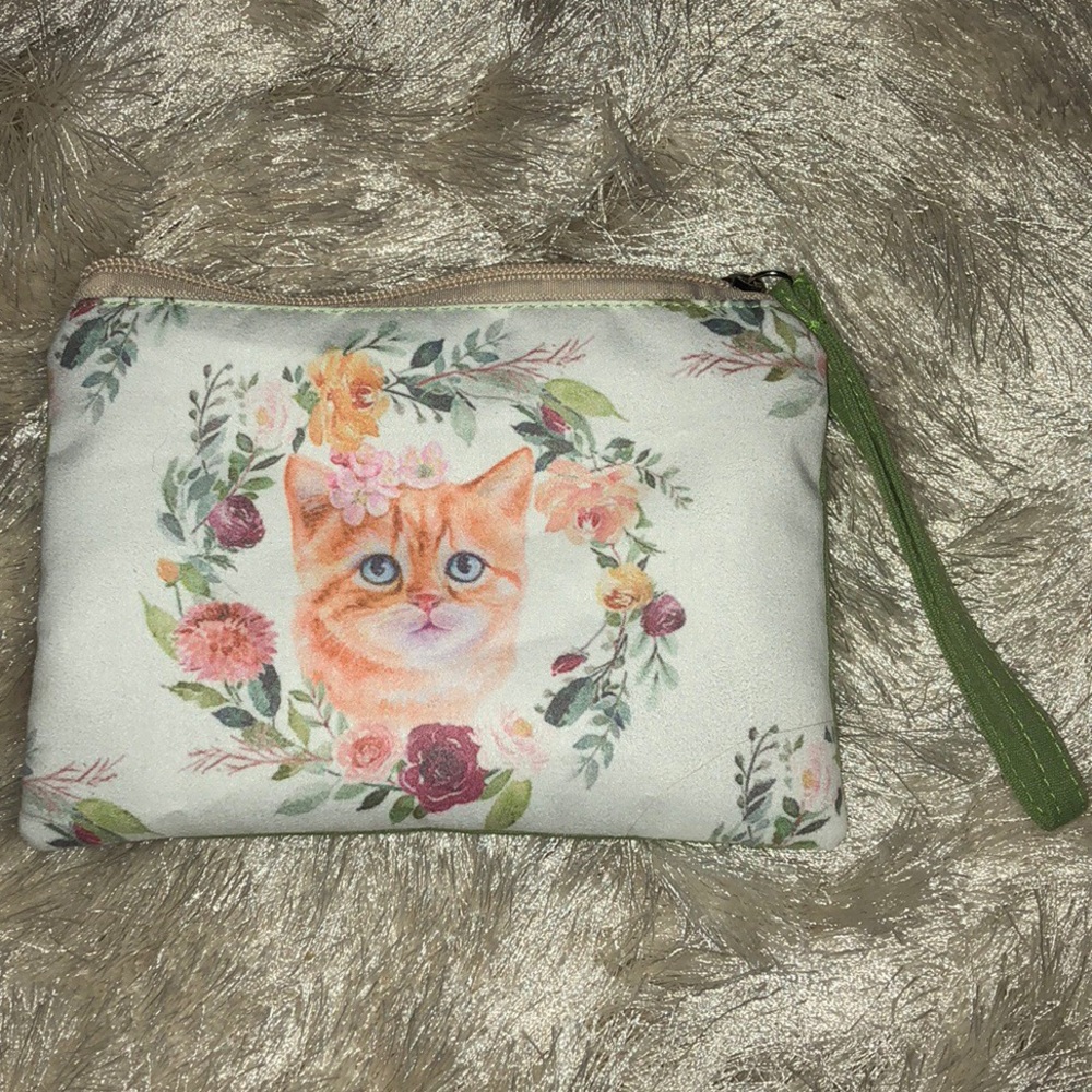 Cat Wristlet
